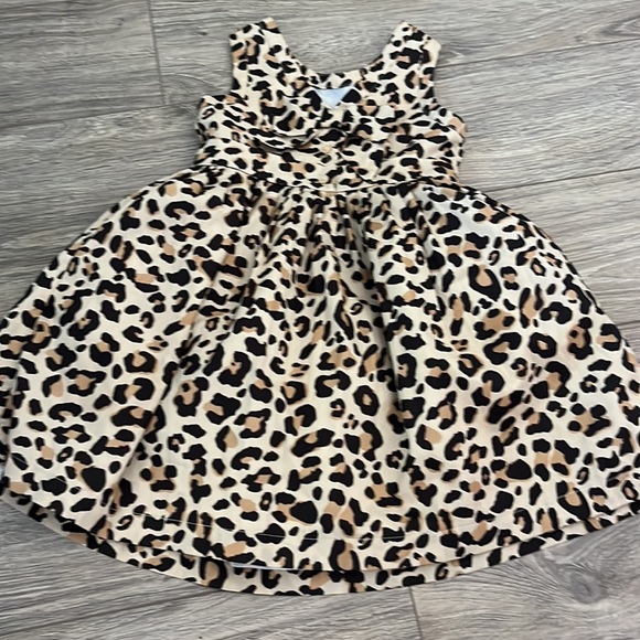 Janie and Jack leopard print dress size 3 - Picture 3 of 4